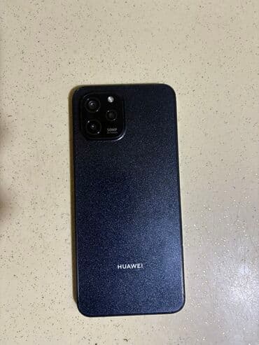 huawei telfon: Huawei Nova Y61, rəng - Qara — 2