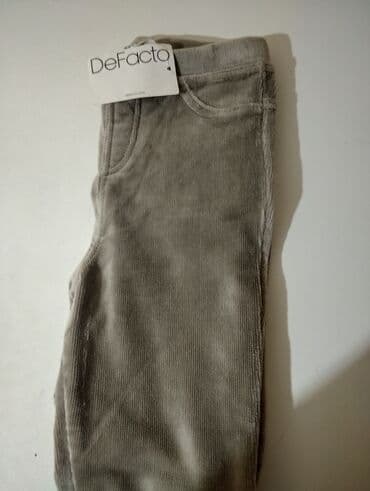 son zeng donlari: DeFacto uşaq şalvarı - Model: rezin bel detallı, rahat kəsim - — 1