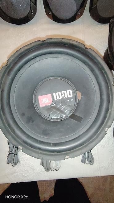 ps 3 cd: Avtomobil üçün səs sistemi komplekti Tərkib: - JBL CS1214 subwoofer — 6