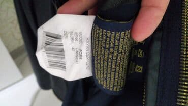 Dəstlər, kostyumlar: Qadın dəri ceket - Material: Dəri (etiketdə “BAYAN DERİ CEKET / DERİ” — 3