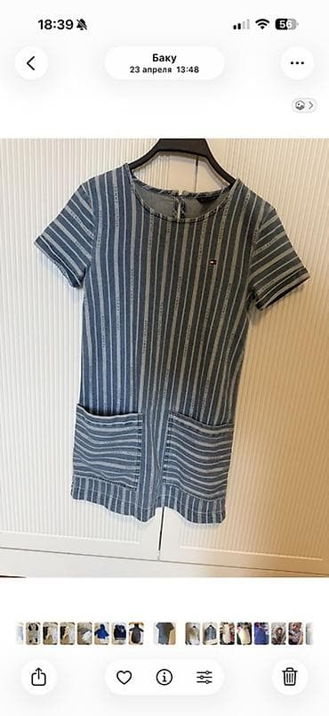 Детская одежда и обувь: Детское платье, Повседневное, 8 - 9 лет, Tommy Hilfiger — 2