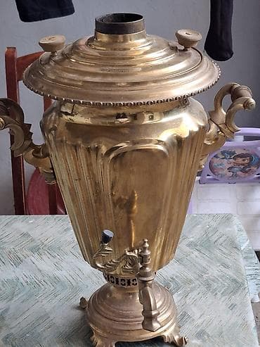 Yeni Od Samovar, 10 l, Ünvandan götürmə