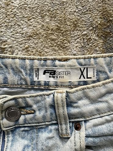 FB Sister “Mom’s Fit” cins şalvar - Ölçü: XL (etiket üzərində
