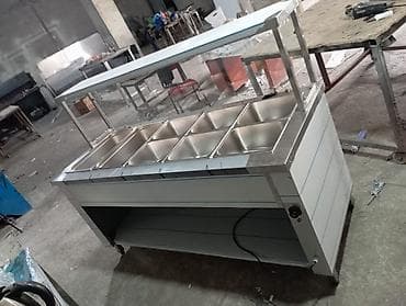 restoran: Benmarin yemək üçün vitrin - Qastronorm benmarin sistemli isti vitrin — 2