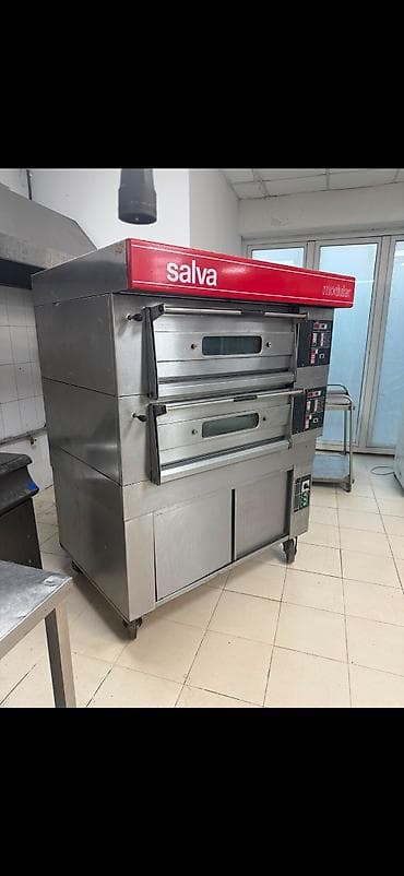 Restoran, kafe avadanlığı: Elektrik soba, Çörək, Şirniyyat üçün, Pizza, İşlənmiş — 9