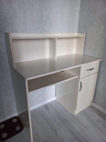 uşaq yazı masası: Oğlan və qız üçün, İşlənmiş, Siyirməli, Yazı masası, Stulsuz — 2
