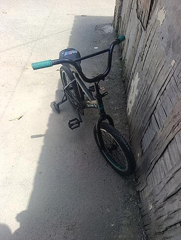 Uşaq velosipedi – BMX stilində - Çərçivə: polad, mat qara rəngdə — 1