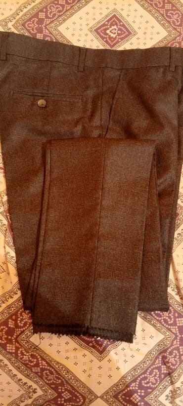 kisi pencekleri: Kişi kostyumu – üç hissəli dəst - Rəng: tünd boz (melanj effektli) - — 4