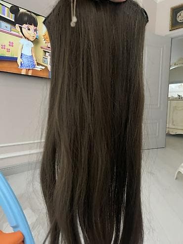 Çıtçıtlı Termosüni Saç (Tünd Qumral / Şabalıdı) Satılır termosüni — 3