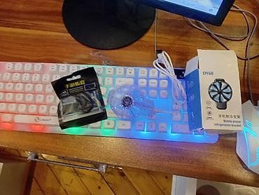 korpuslar: Gaming stolüstü kompüter seti Komponentlər və xüsusiyyətlər: - — 4