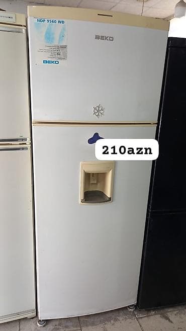 disbenser: 2 qapılı Beko Soyuducu Satılır, rəng - Ağ, Təkərli — 1