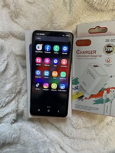 iphon 12 mini: Samsung Galaxy A12, 128 GB, rəng - Qara, Barmaq izi, Face ID — 4