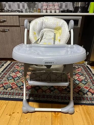 2020 şalvar modelleri: Uşaq yemək stulu – SHENMA - Rahat və hündür oturacaq: yumşaq süngərli — 1