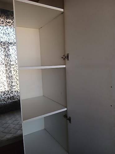 Yataq otağı üçün dolab yataq komod - Rəng: ağ + ağac dokusu - — 3