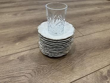 ağ yolka: Çay dəsti, rəng - Ağ — 3