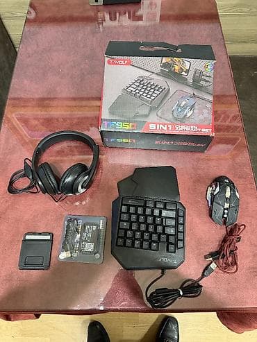 T-WOLF TF950 5-in-1 oyun dəsti Paket tərkibi: - T-WOLF təkəlli oyun — 1