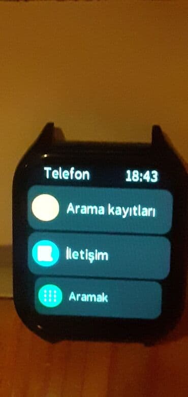 qizil qol saatlari satisi: Yeni, Smart saat, Sensor ekran, rəng - Qara — 9