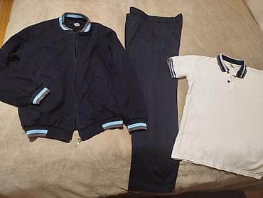 Праздничные костюмы: Məktəb formasının tam dəsti - Tərkib: tünd göy gödəkcə (fermuarlı) — 1