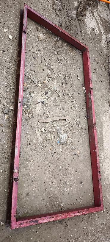 dəmir sifir: Metal darvaza dəsti - Material: qalın metaldan hazırlanmış ikiqat — 2