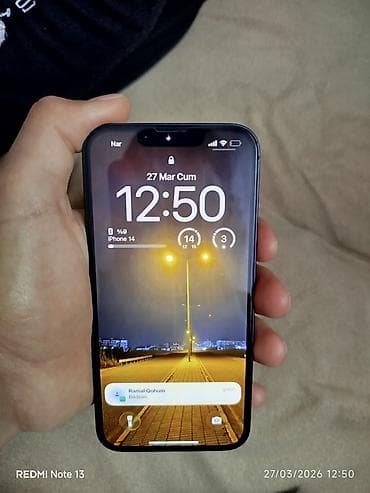 ən ucuz planşet: IPhone 14, Mavi, Face ID — 2