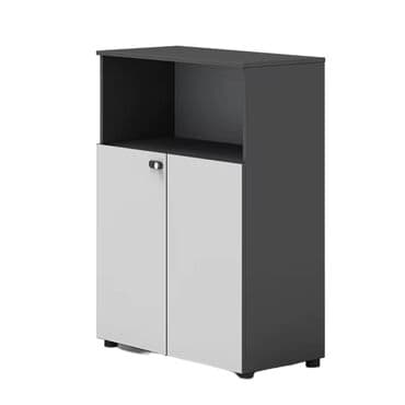 Açılan, 2 qapılı Düz dolab