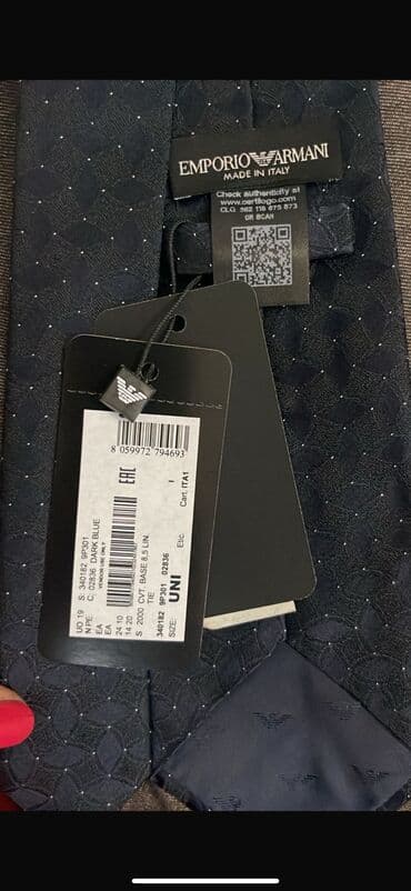 xari bulbul simvolu: Qalstuk, Emporio Armani — 2