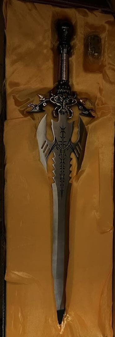 Yeni Fantastik dizaynlı dekorativ qılınc - Material: metal bıçaq — 3