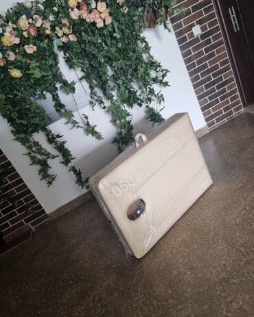 Yeni, Masaj kuşetkası, Qatlanan çemodan, rəng - Süd rəngi