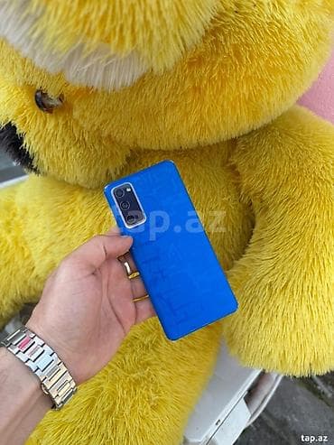Samsung Galaxy S20 Plus, 128 GB, rəng - Qızılı, Barmaq izi, Face ID, İki sim kartlı