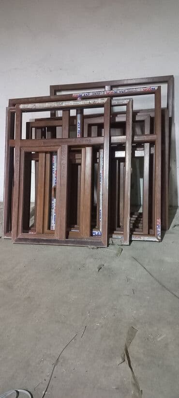 оконные рамы бу: İşlenmi̇ş plasti̇k pəncərələr. 
120x160=100 man — 4