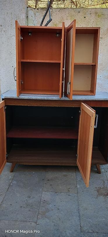 cugun tava: Mətbəx dolabı dəsti - İki hissəli konstruksiya: yuxarı asma şkaf və — 2