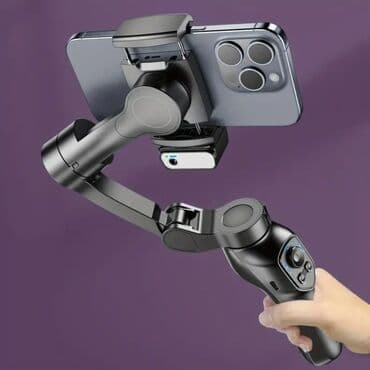 купить держатель для телефона: Stablizator üz izləmə COMITOK L7C ağıllı 3 öbürəkli tutacaq gimbalı — 1