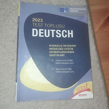 Məhsul: 2023 “Deutsch” Test Toplusu – Dövlət İmtahan Mərkəzi Təsvir