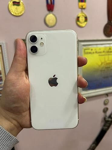 iphone 11 dubai: IPhone 11, 64 GB, Ağ, Face ID — 1