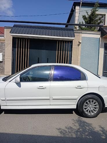 sam diskler: Hyundai Sonata sedan – ağ rəng, 4 qapı, ön və arxa duman faraları — 3