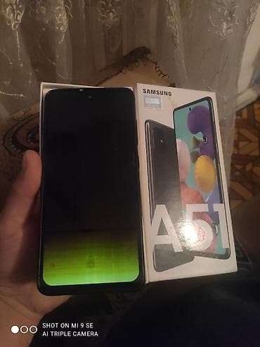 bmw telefon: Samsung A51ekranı işləmir.64gb ram4 ekran qoyulsa 100faiz işləyir — 1