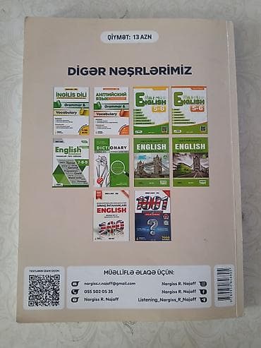 Ingilis dili üzrə buraxlış imtahanına hazırlaşanlar üçün sınaqlar — 2