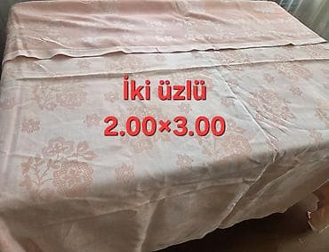 Süfrələr: Yeni rəng - Ağ Kətan Süfrə, Ödənişli çatdırılma — 3
