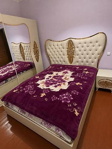рамка а4 купить: 2 односпальные кровати, Б/у — 4