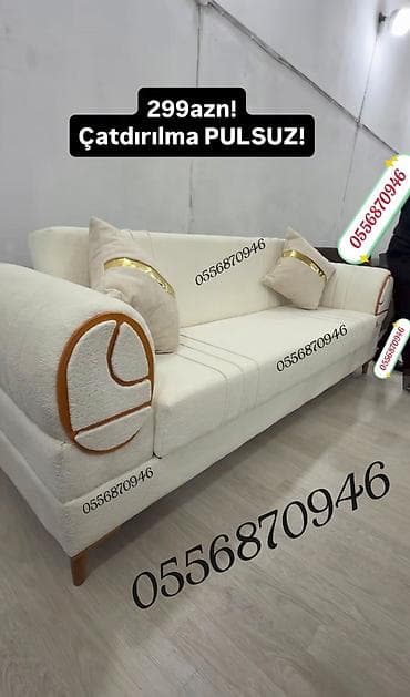 plastik divan: Divan, Qonaq otağı üçün, Parça, Bazalı, Açılan, Kitab — 5