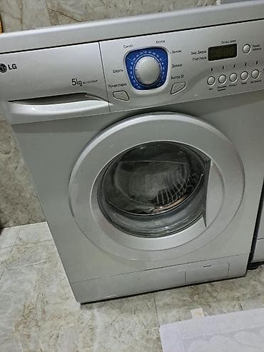 printe: Paltaryuyan maşın LG, 5 kq, İşlənmiş, Avtomat, Qurutmasız — 2