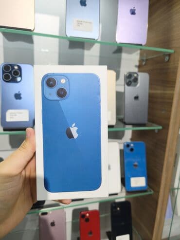 iphone 13 qiymət: IPhone 13, Mavi, Face ID — 1
