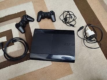 sert disk: Sony PlayStation 3 (PS3) Super Slim oyun konsolu seti Komplekt: - PS3 — 1