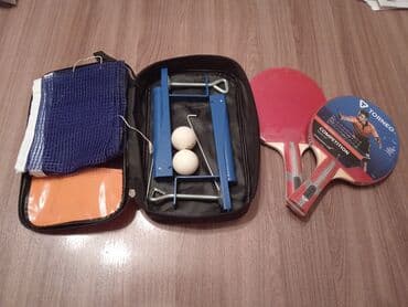 настольный теннис: Torneo stolüstü tennis dəsti, iki reket, iki top və toru daxildir — 2