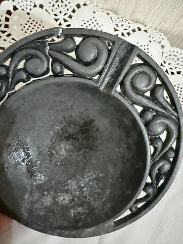 sufre: Boşqablar, 2 ədədli dəst, rəng - Boz, Metal — 2