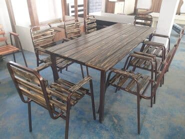 kafe restoran: Yeni, Açılmayan, Kvadrat masa, 4 stul — 19