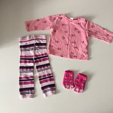 şortik kofta: Uşaq dəsti, Qız üçün, 9 - 12 ay — 1