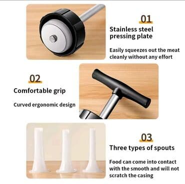 Аксессуары для кухни: Diqqət! Ən ucuz qiymətə bizdə ! Kolbasa, sosiska dolduran aparat — 4