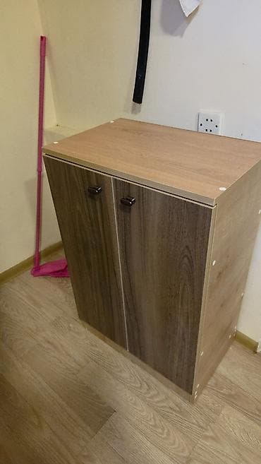 qapi taxta: Ikili qapılı taxta dolab - Material: laminat/LDSP taxta, palıd — 4