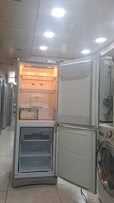 2 двери Indesit Холодильник Продажа, цвет - Серебристый — 1